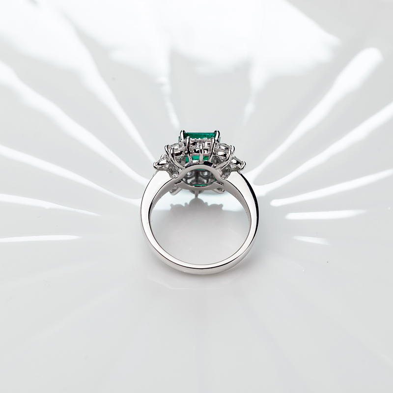 祖母绿戒指-红掌柜