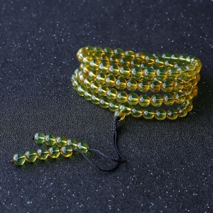 3A净水蓝珀佛珠