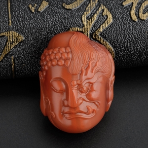 南红一念之间吊坠