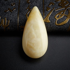 白花蜜满蜜水滴吊坠