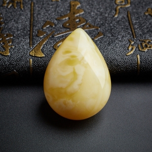 白花蜜水滴吊坠