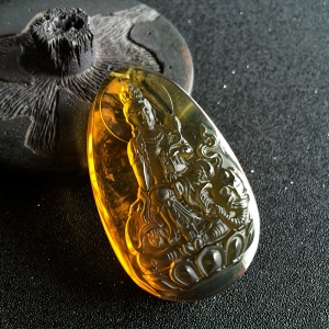 金兰珀普贤菩萨吊坠