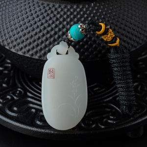 空谷幽香——和田玉.兰