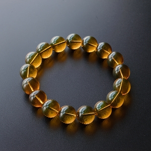 12mm3A级蓝珀手串