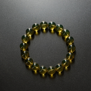 11.5mm墨西哥高蓝净水蓝珀手串