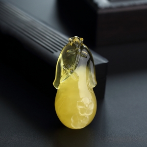 金包蜜蜜蜡旗袍吊坠