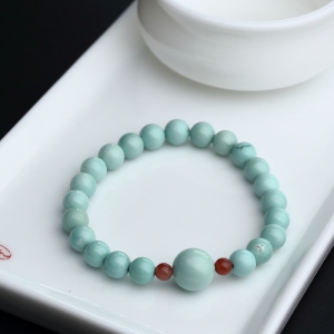 7.5mm绿松石手串