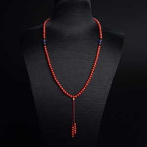 4mm沙丁红珊瑚两用链