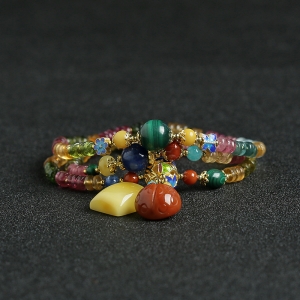 碧玺项链手串两用