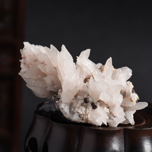 闪锌矿黄铜矿方解石摆件