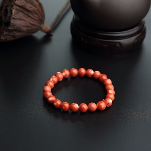 7.5mmMOMO珊瑚圆珠手串