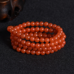 6mm雷波樱桃红南红108