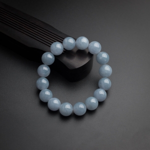 13mm糯种紫罗兰翡翠手串