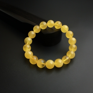 10.5mm金绞蜜手串