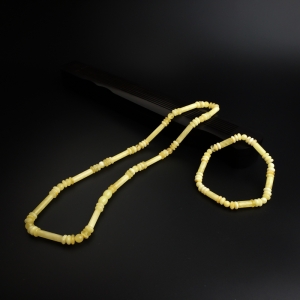 鸡油黄蜜蜡套装