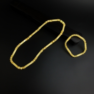 鸡油黄蜜蜡套装