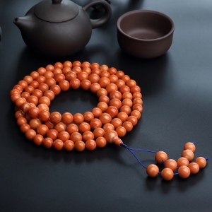 10.5mm MOMO珊瑚佛珠