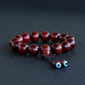 大鱼鳞纹金星小叶紫檀手串