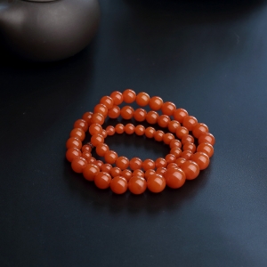 樱桃红南红塔链