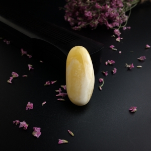 白花蜜蜜蜡随形吊坠