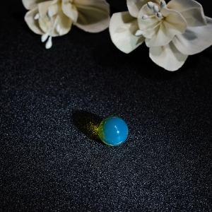 12mm多米尼加蓝珀圆珠