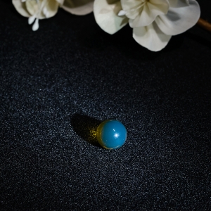 12mm多米尼加蓝珀圆珠