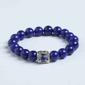 10mm青金单圈手串