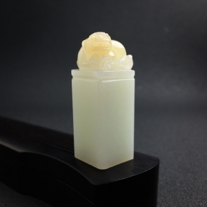 和田玉瑞兽印章