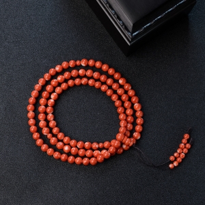 5.5mmMOMO珊瑚佛珠