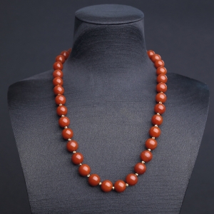 10mm南红项链