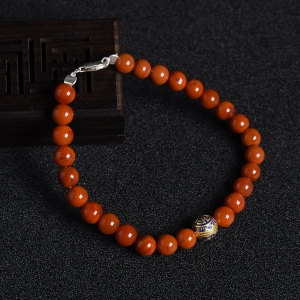 6mm南红单圈手串