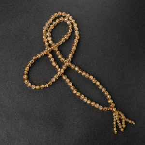 7mm钛金发晶佛珠