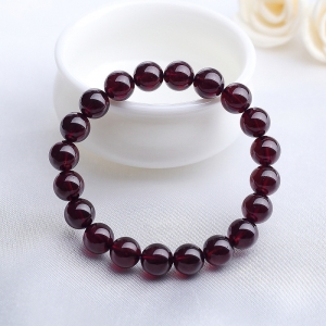 9.5mm紫色石榴石手串