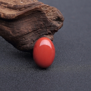 MOMO橘红珊瑚戒面