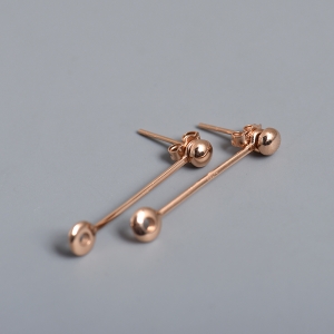 18K金耳钉两用款