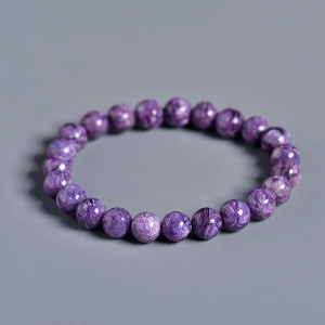 8.6mm紫龙晶单圈手串