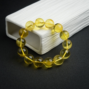 15mm鸡油黄金绞蜜手串