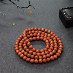 10mm柿子红南红长链