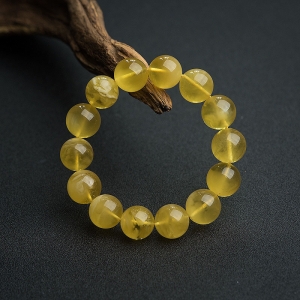 15mm鸡油黄金绞蜜手串