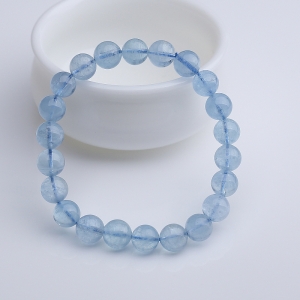 8.5mm海蓝宝手串