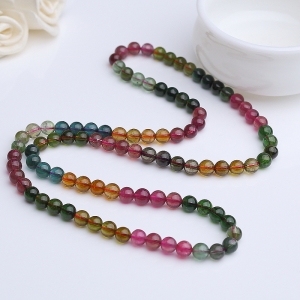 6mm彩虹碧玺手串