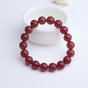 11mm草莓晶手串
