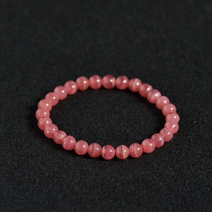 6.5mm红纹石手链