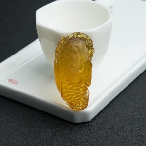 墨西哥蓝珀多子多福吊坠