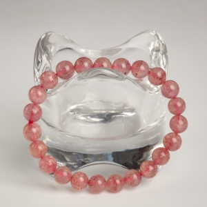 草莓晶单圈手串