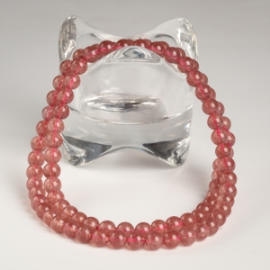 草莓晶多圈手串