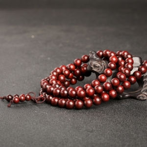 带星小叶紫檀多圈手串