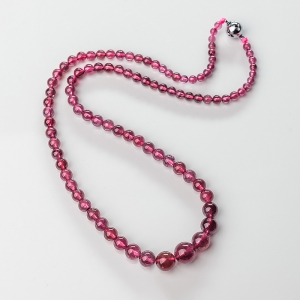 粉色碧玺塔链