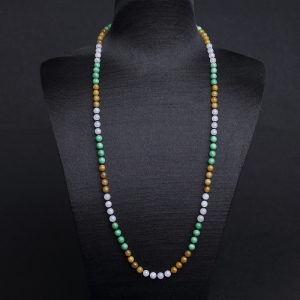 5mm糯种福禄寿翡翠珠链