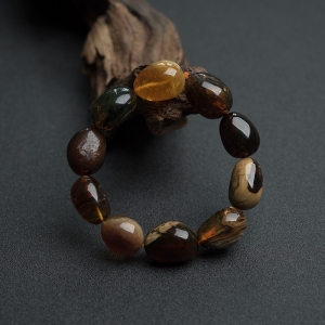 根珀随形单圈手串
